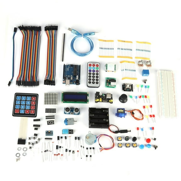 Ultimate Starter Module Learning Kit Suite for LCD1602 180 Electronic Components