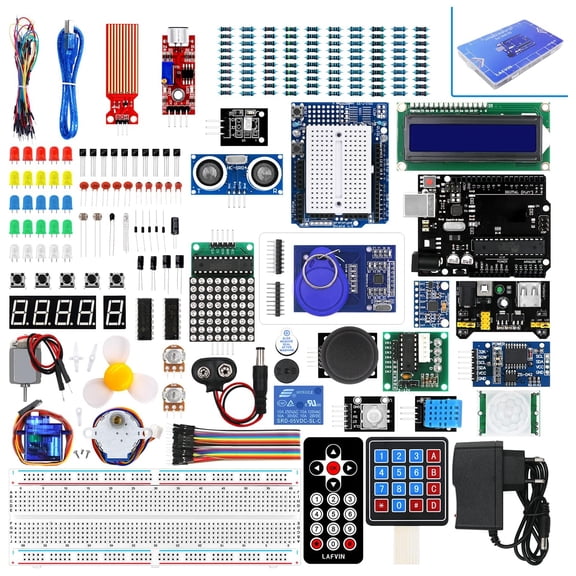 Ultimate Starter kit with R3 Board Mega2560 Mega328 Nano Compatible with Arduino IDE with Tutorial