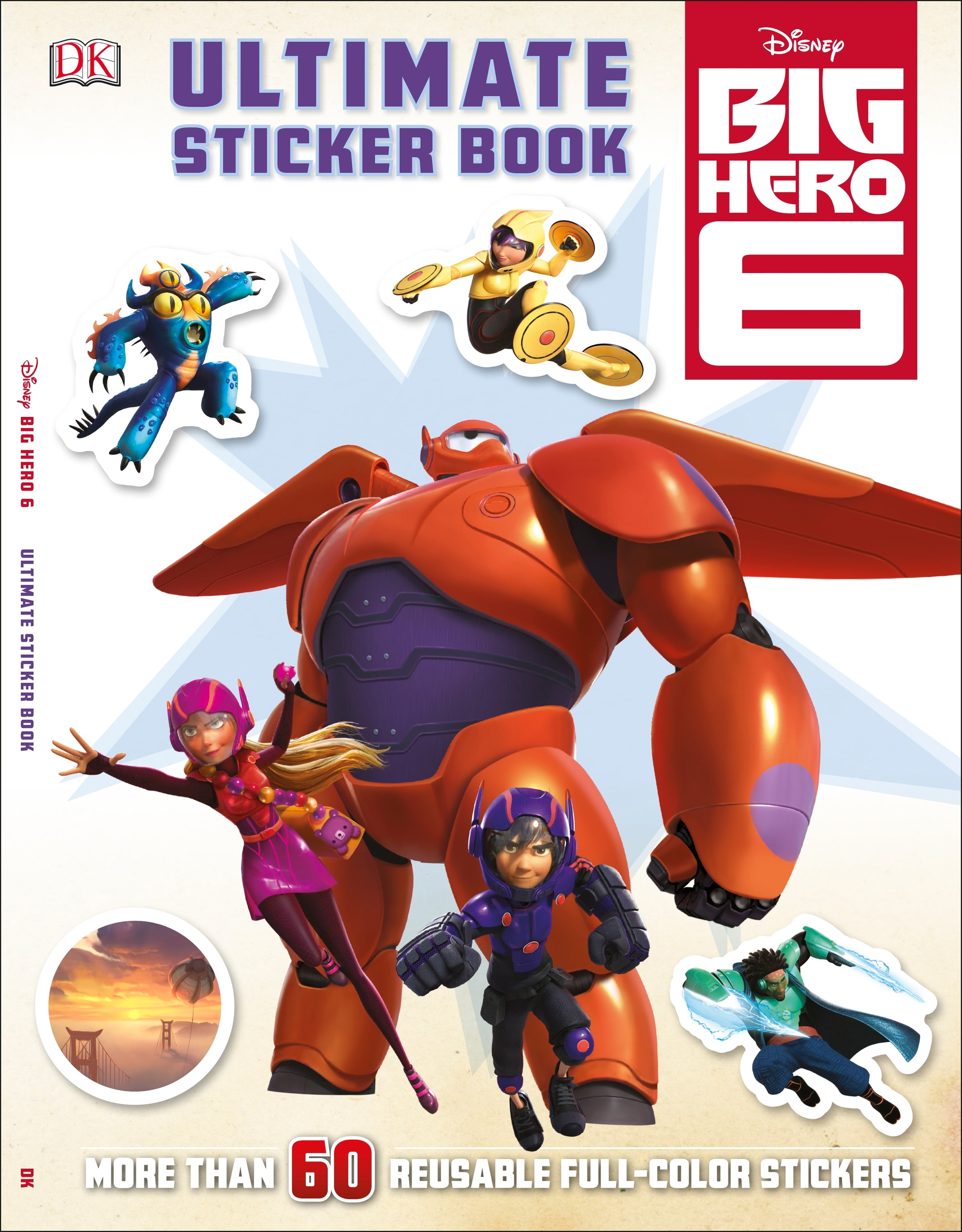 Ultimate Sticker Book: Big Hero 6 Ultimate Sticker Books - Walmart.com