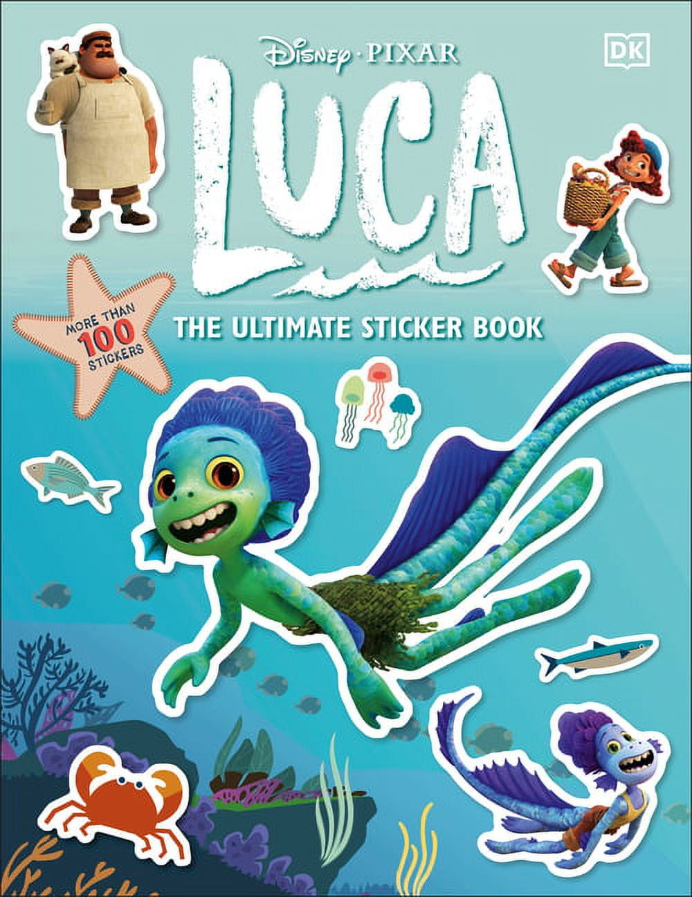 DK BICYCLES Ultimate Sticker Book Disney Pixar Luca Ultimate Sticker Book, (Paperback)