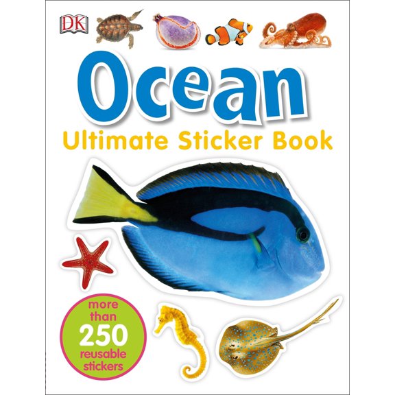 Pre-Owned Ultimate Sticker Book: Ocean: More Than 250 Reusable Stickers (Paperback) 1465448829 9781465448828