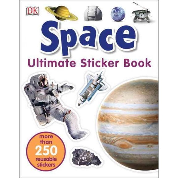 Pre-Owned Ultimate Sticker Book: Space: More Than 250 Reusable Stickers Paperback