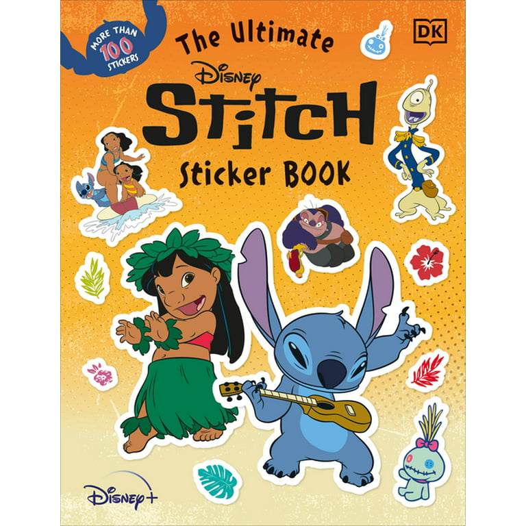 Ultimate Sticker Book: The Ultimate Disney Stitch Sticker Book (Paperback)  