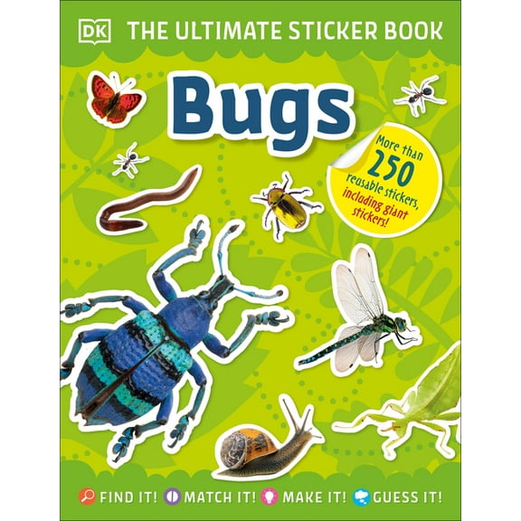 Ultimate Sticker Book The Ultimate Sticker Book Bugs, (Paperback)