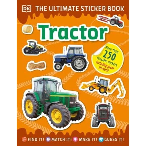 Pre-Owned The Ultimate Sticker Book Tractor (Paperback) 0744033926 9780744033922