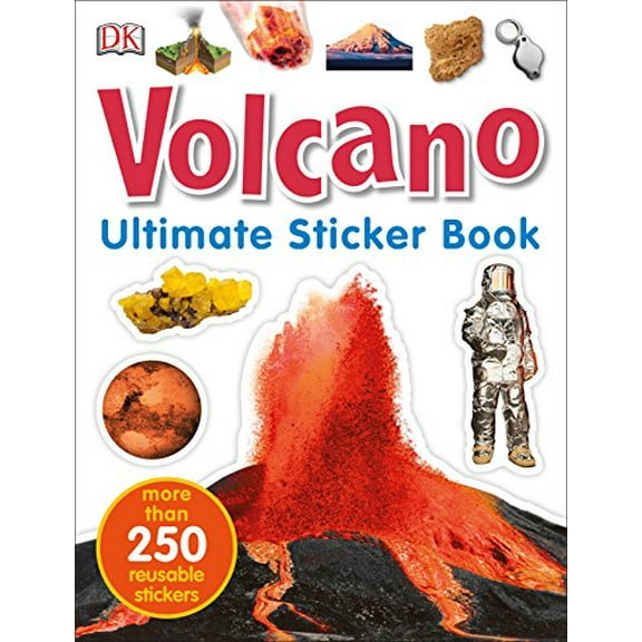 Pre-Owned Ultimate Sticker Book: Volcano: More Than 250 Reusable Stickers (Paperback) 1465456937 9781465456939