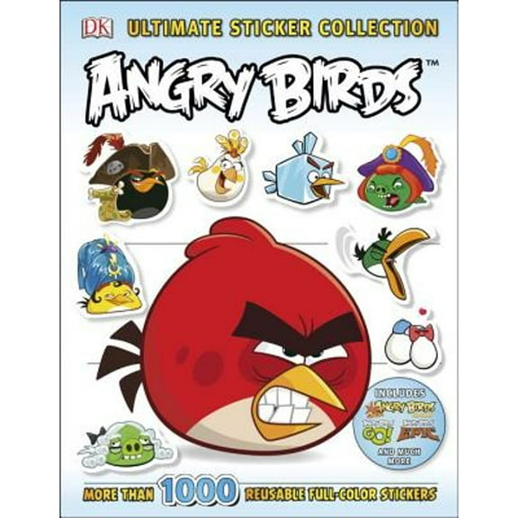 Pre-Owned Ultimate Sticker Collection: Angry Birds (Paperback) by DK