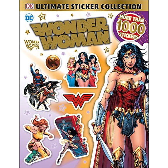 Pre-Owned Ultimate Sticker Collection: DC Comics Wonder Woman (Paperback) 1465460764 9781465460769