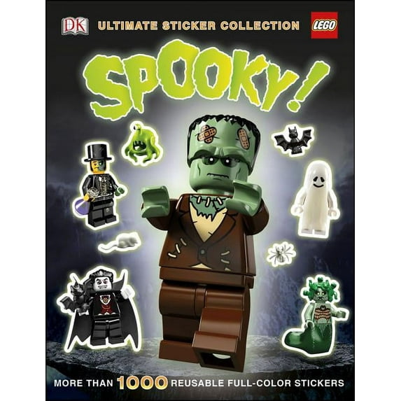 Ultimate Sticker Collection: Ultimate Sticker Collection: LEGO Spooky! : More Than 1,000 Reusable Full-Color Stickers (Paperback)