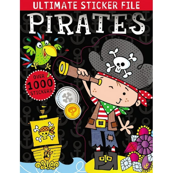 Ultimate Sticker File Pirates (Paperback)