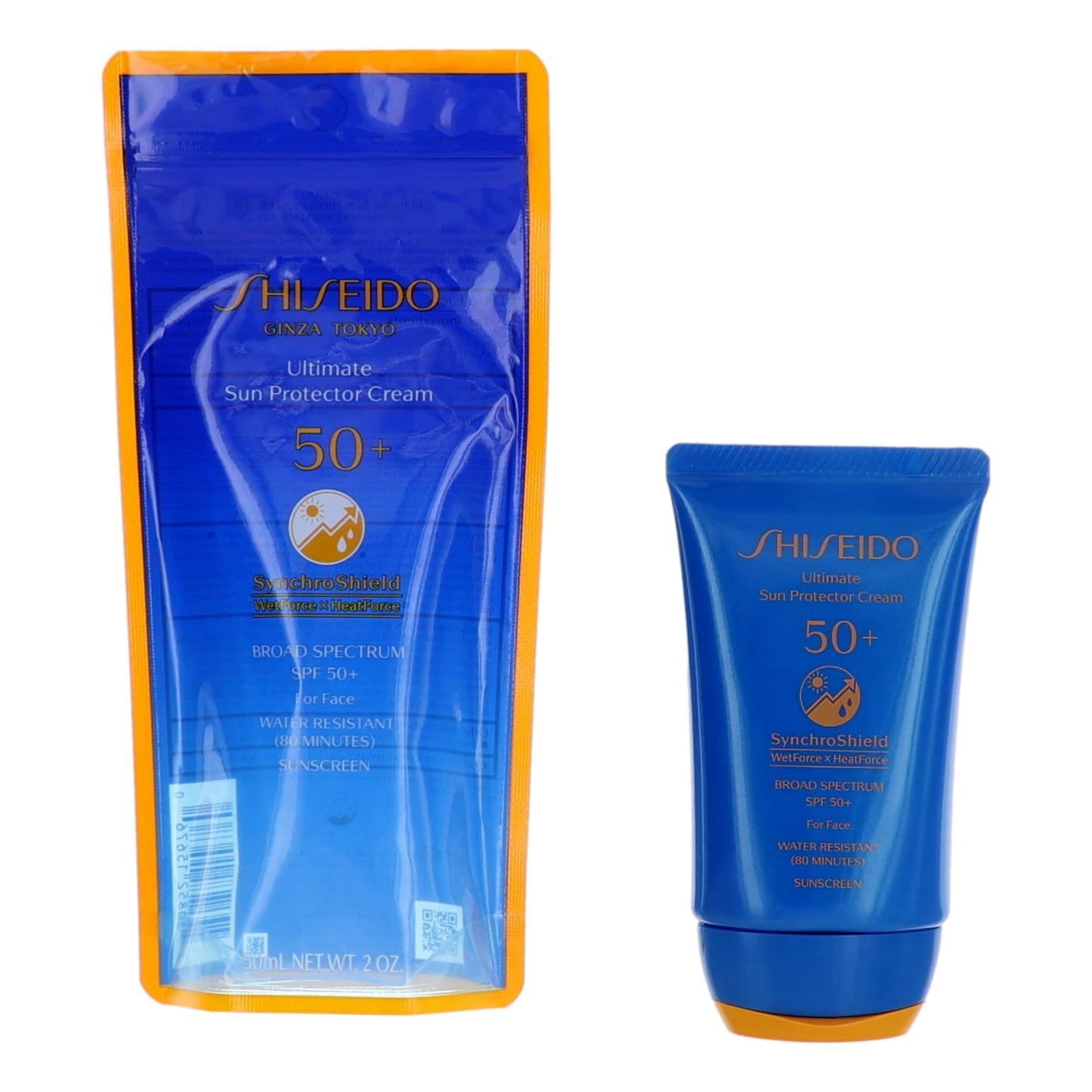 6/2 お値下げ☆PROTECTING DAY CREAM SPF 50+ Shiseido Ultimate Sun Protector Cream by Shiseido, 2oz