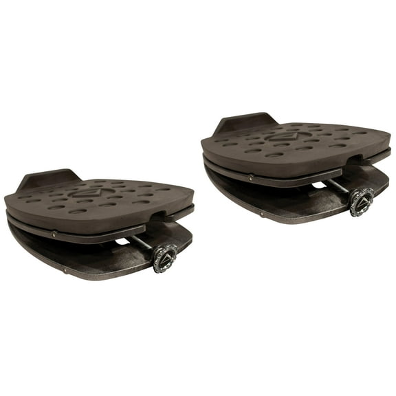 Ultimate Support MS-80B Desktop Monitor Stands, Pair