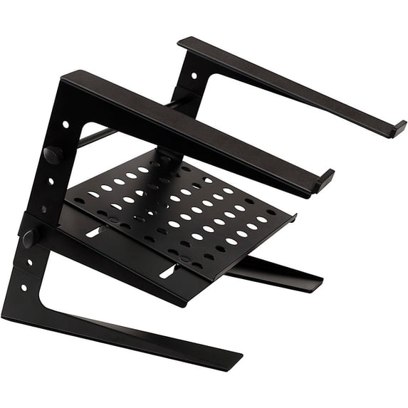 JamStands Series Double-tier, Multi-purpose Laptop/DJ Stand with Stand Alone Base