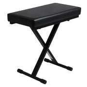 Ultimate Support JS-XB100-B JamStands Series Keyboard Bench, 300 lbs Capacity, Black