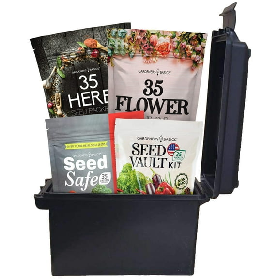 Ultimate Survival Seed Kit: 140 Varieties for Self-Sufficient Gardens Food Storage
