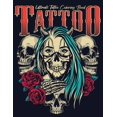 thumbnail image 1 of Ultimate Tattoo Coloring Book: oloring Pages For Adult Relaxation With Beautiful Modern Tattoo Designs Such As Sugar Skulls, Hearts, Roses and More! (Adult Coloring Books, Coloring Books for Adults, C, 1 of 1