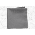 thumbnail image 1 of Ultimate Textile (1 Dozen) 20 x 20-Inch Polyester Cloth Dinner Napkins Charcoal Grey, 1 of 5