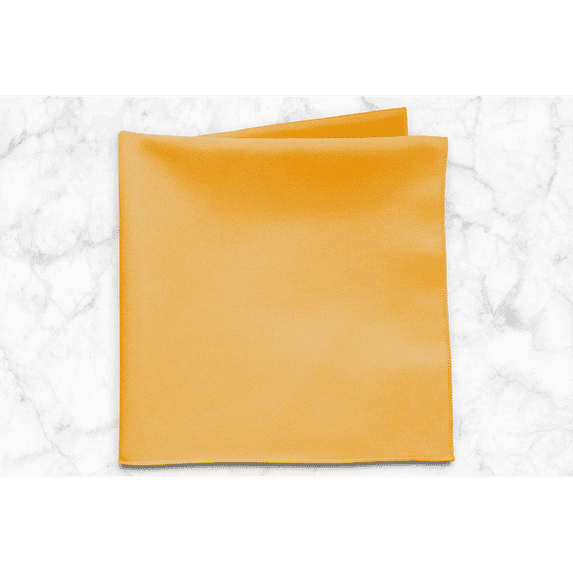 Ultimate Textile (1 Dozen) 20 x 20-Inch Polyester Cloth Dinner Napkins Goldenrod
