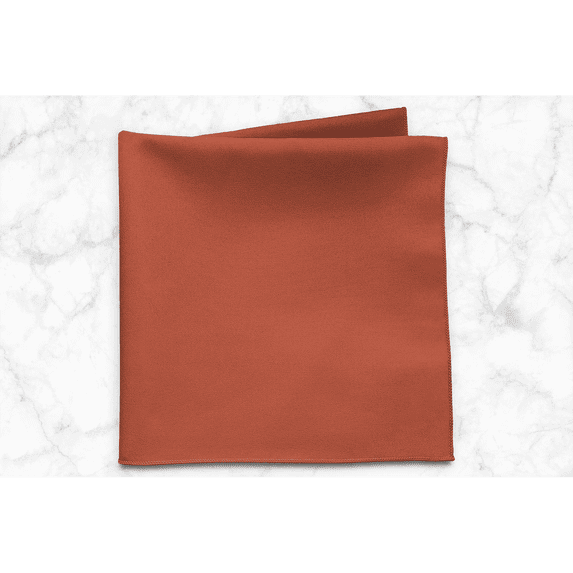 Ultimate Textile (1 Dozen) 20 x 20-Inch Polyester Cloth Dinner Napkins Terracotta