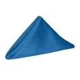 thumbnail image 1 of Ultimate Textile (1 Dozen) Reversible Shantung Satin - Majestic 20 x 20-Inch Cloth Dinner Napkins Cobalt Blue, 1 of 4