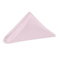 thumbnail image 1 of Ultimate Textile (1 Dozen) Satin 20 x 20-Inch Dinner Napkins Blush Ice Pink, 1 of 4