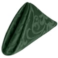 thumbnail image 1 of Ultimate Textile (1 Dozen) Somerset 17 x 17-Inch Damask Cloth Napkins Hunter Green, 1 of 2
