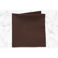thumbnail image 1 of Ultimate Textile (10 Dozen) 17 x 17-Inch Polyester Cloth Napkins - for Wedding, Restaurant or Banquet use, Chocolate Brown, 1 of 5