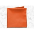 thumbnail image 1 of Ultimate Textile (10 Dozen) 20 x 20-Inch Polyester Cloth Dinner Napkins - for Wedding, Restaurant or Banquet use, Orange, 1 of 5