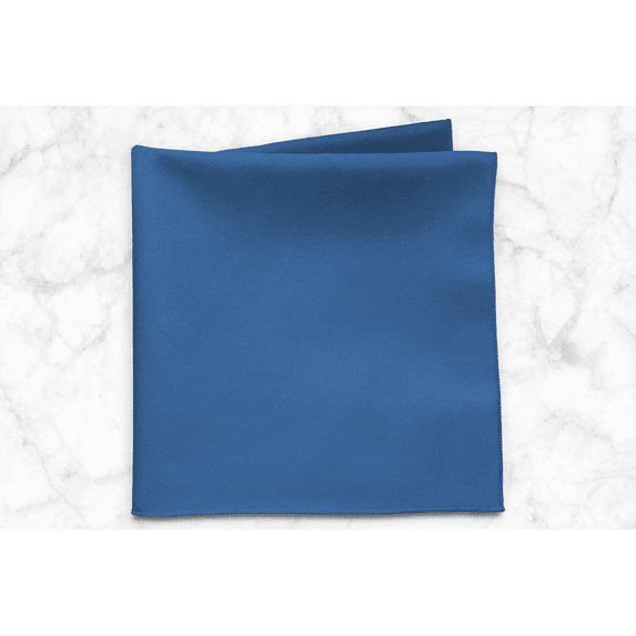 Ultimate Textile (10 Dozen) 20 x 20-Inch Polyester Cloth Dinner Napkins - for Wedding, Restaurant or Banquet use, Royal Blue