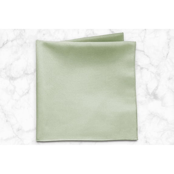 Ultimate Textile (10 Dozen) 20 x 20-Inch Polyester Cloth Dinner Napkins - for Wedding, Restaurant or Banquet use, Sage Green