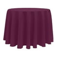 thumbnail image 1 of Ultimate Textile (10 Pack) 120-Inch Round Polyester Linen Tablecloth - for Wedding, Restaurant or Banquet use, Magenta, 1 of 4