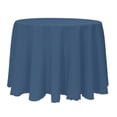 thumbnail image 1 of Ultimate Textile (10 Pack) 120-Inch Round Polyester Linen Tablecloth - for Wedding, Restaurant or Banquet use, Wedgewood Blue, 1 of 4