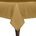 thumbnail image 1 of Ultimate Textile (10 Pack) 54 x 96-Inch Rectangle Tablecloth - for Wedding, Restaurant or Banquet use, Gold, 1 of 4
