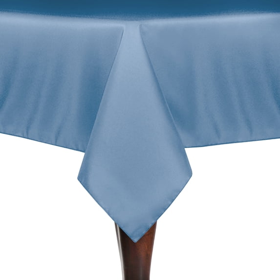 Ultimate Textile (10 Pack) 54 x 96-Inch Rectangle Tablecloth - for Wedding, Restaurant or Banquet use, Light Baby Blue