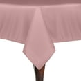 thumbnail image 1 of Ultimate Textile (10 Pack) 60 x 90-Inch Rectangular Polyester Linen Tablecloth - for Wedding, Restaurant or Banquet use, Dusty Rose Pink, 1 of 4