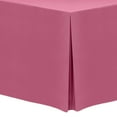 thumbnail image 1 of Ultimate Textile (10 Pack) 8 ft. Fitted Polyester Tablecloth - for 30 x 96-Inch Banquet and Folding Rectangular Tables - 36"H, Watermelon, 1 of 3