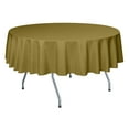 thumbnail image 1 of Ultimate Textile (10 Pack) 84-Inch Round Polyester Linen Tablecloth - for Wedding, Restaurant or Banquet use, Acid Green, 1 of 4