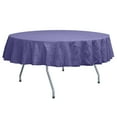 thumbnail image 1 of Ultimate Textile (10 Pack) Embroidered Pintuck Taffeta 84-Inch Round Tablecloth Lavender Wisteria, 1 of 3