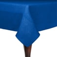 thumbnail image 1 of Ultimate Textile (10 Pack) Faux Burlap - Havana 72 x 72-Inch Square Tablecloth - Basket Weave, Royal Blue, 1 of 3