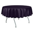 thumbnail image 1 of Ultimate Textile (10 Pack) Herringbone - Fandango 58-Inch Round Tablecloth, Purple, 1 of 3