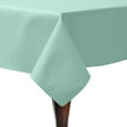 thumbnail image 1 of Ultimate Textile (10 Pack) Poly-cotton Twill 52 x 70-Inch Rectangular Tablecloth - for Restaurant and Catering, Hotel or Home Dining use, Seamist Light Green, 1 of 3