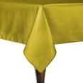 thumbnail image 1 of Ultimate Textile (10 Pack) Reversible Shantung Satin - Majestic 54 x 54-Inch Square Tablecloth - for Weddings, Home Parties and Special Event use, Gold, 1 of 4
