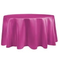 thumbnail image 1 of Ultimate Textile (10 Pack) Satin 126-Inch Round Tablecloth - for Wedding, Special Event or Banquet use, Rose Pink, 1 of 4