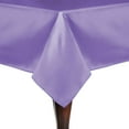 thumbnail image 1 of Ultimate Textile (10 Pack) Satin 72 x 120-Inch Rectangular Tablecloth - for Wedding, Special Event or Banquet use, Violet Purple, 1 of 4