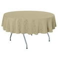 thumbnail image 1 of Ultimate Textile (10 Pack) Saxony 72-Inch Round Damask Tablecloth - Jacquard Weave Emblem Crest Design, Cafe, 1 of 3