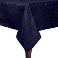 thumbnail image 1 of Ultimate Textile (10 Pack) Somerset 72 x 108-Inch Rectangular Damask Tablecloth - Jacquard Weave Scroll Design, Plum Purple, 1 of 3