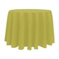 thumbnail image 1 of Ultimate Textile 102-Inch Round Polyester Linen Tablecloth Acid Green, 1 of 4