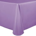 thumbnail image 1 of Ultimate Textile 108 x 156-Inch Oval Polyester Linen Tablecloth, 1 of 2