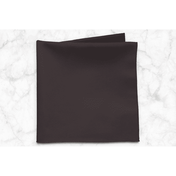 Ultimate Textile 17" Cloth Napkins, Party and Home Décor, Espresso Dark Brown, 1 Dozen