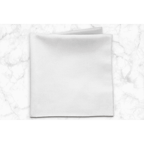Ultimate Textile (2 Dozen) 20 x 20-Inch Polyester Cloth Dinner Napkins - for Wedding, Restaurant or Banquet use, White